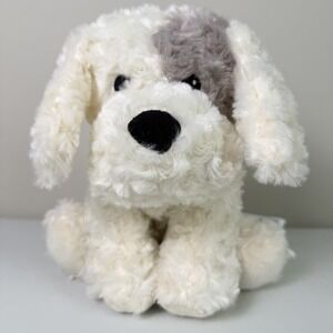 Warmies Patch Curly Dog Puppy Microwaveable Plush Cozy Scented Lavender NWT